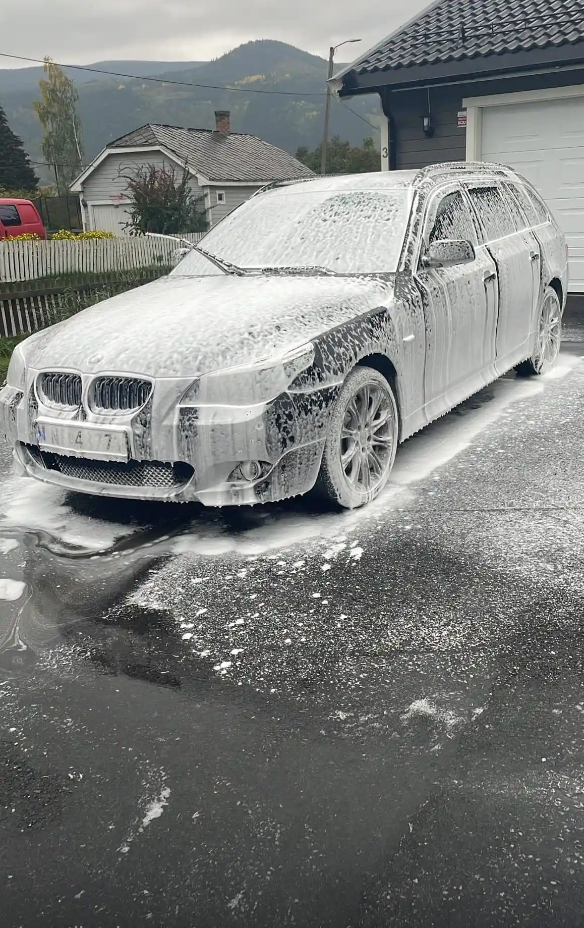 Vask av bil